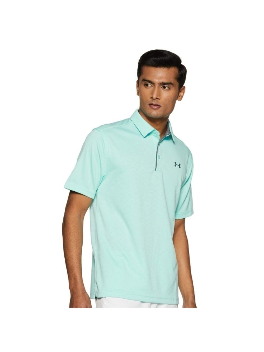 Under Armour Heat Gear Mens Large Polo Golf Shirt Like New